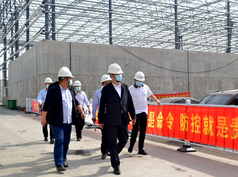 公司黨委副書記、總經(jīng)理張俊到新途公司調(diào)研指導(dǎo)工作