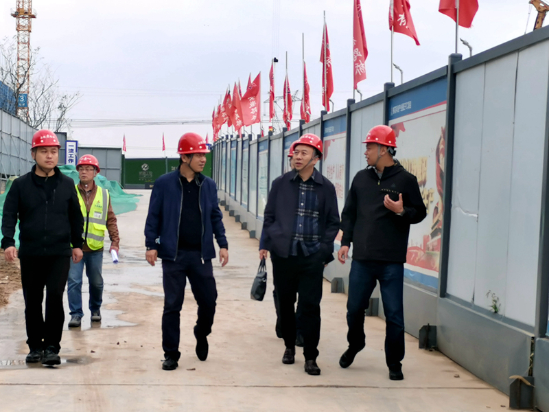 建工控股黨委委員、紀(jì)委書記、監(jiān)察專員王汪苗到桃花科創(chuàng)產(chǎn)業(yè)園項(xiàng)目調(diào)研督導(dǎo)工作3