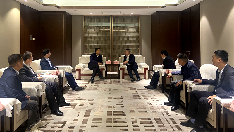 公司黨委書記、董事長錢申春拜訪蕪湖市委副書記、市長寧波2